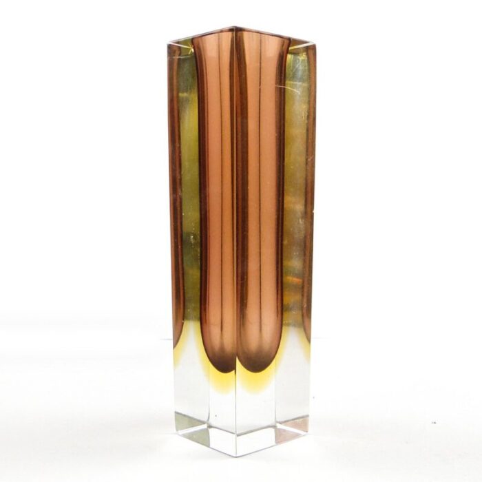 italian murano glass vase from mandruzzato 1950s 1