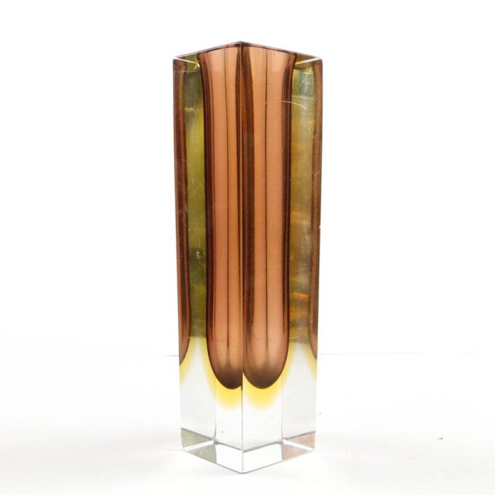 italian murano glass vase from mandruzzato 1950s 13