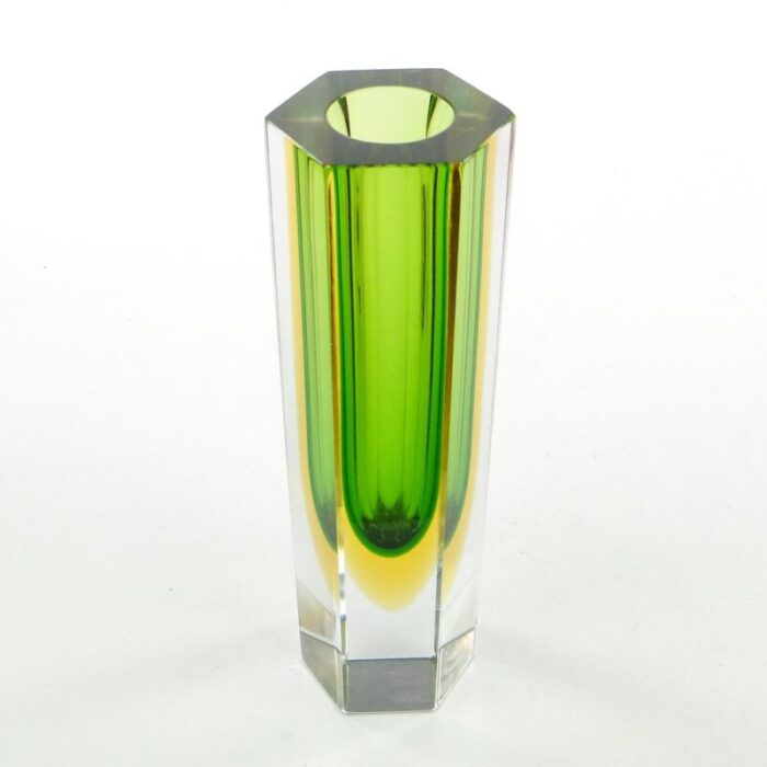 italian vase in murano glass from mandruzzato 1950s 6