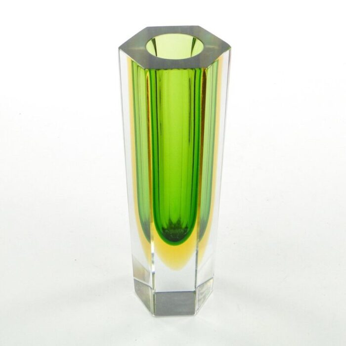 italian vase in murano glass from mandruzzato 1950s 8