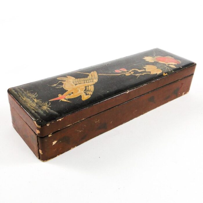 japanese lacquerware box 1920s 1 1