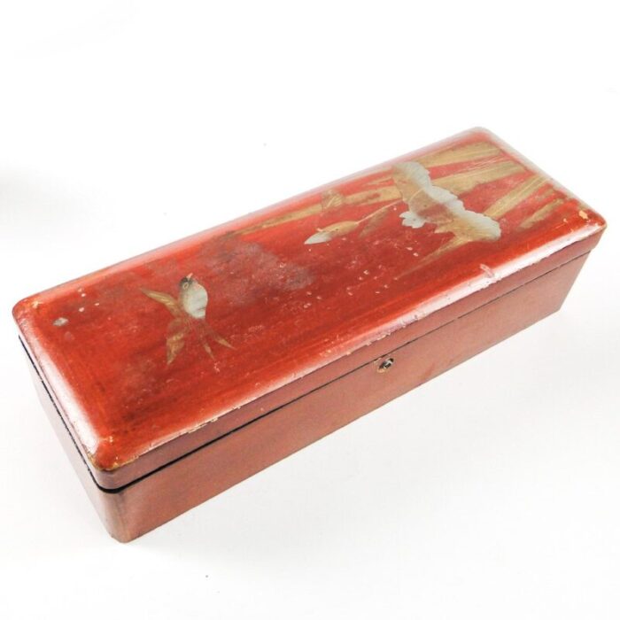 japanese lacquerware box 1920s 10