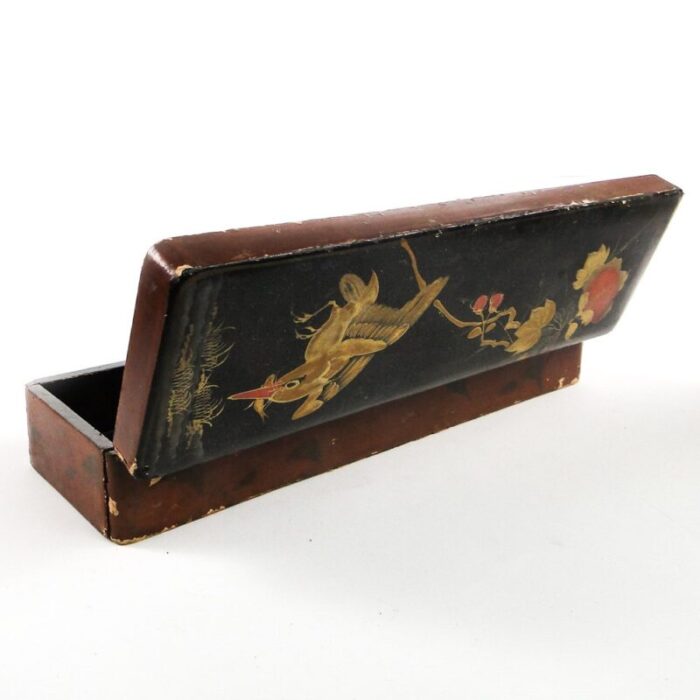 japanese lacquerware box 1920s 2 1