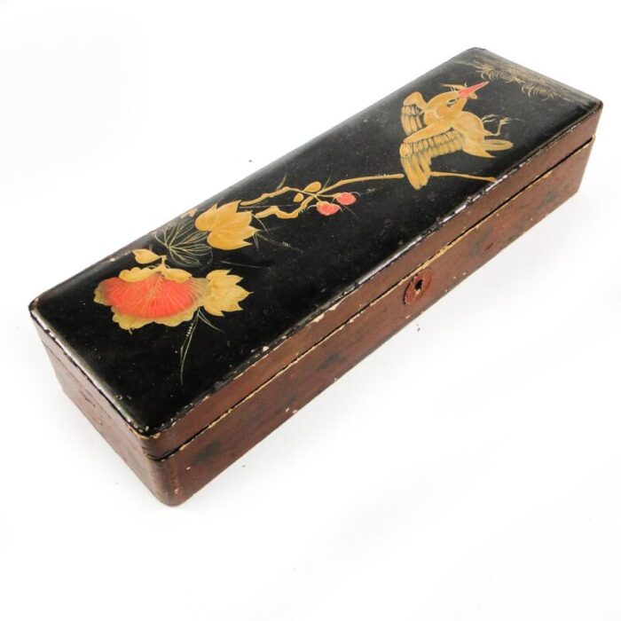 japanese lacquerware box 1920s 4 1