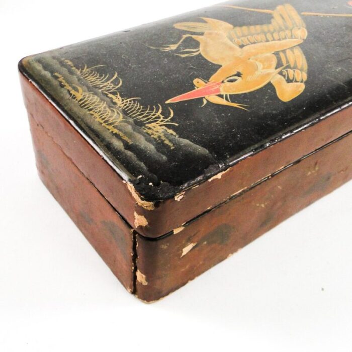 japanese lacquerware box 1920s 7 1