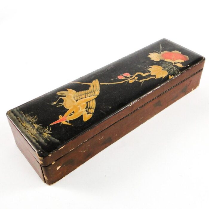 japanese lacquerware box 1920s 9 1