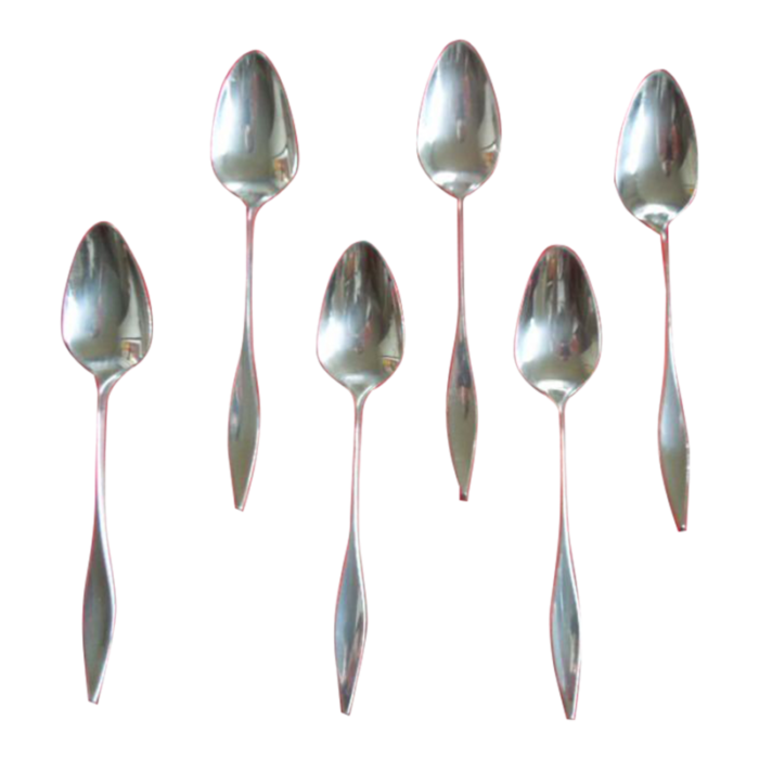 john prip reed and barton lark sterling silver teaspoons set of 6 7703