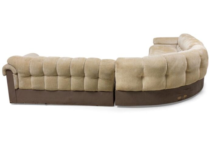 l davanzati mid century american modern bounty group pace collection sectional sofa 3 pieces 0800