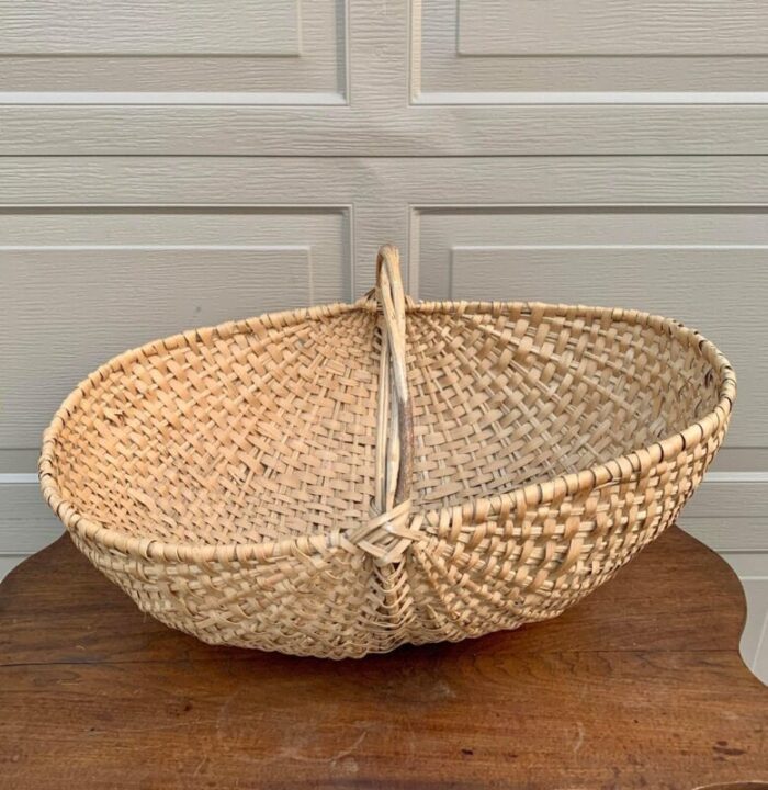 large american splint oak buttocks basket 3