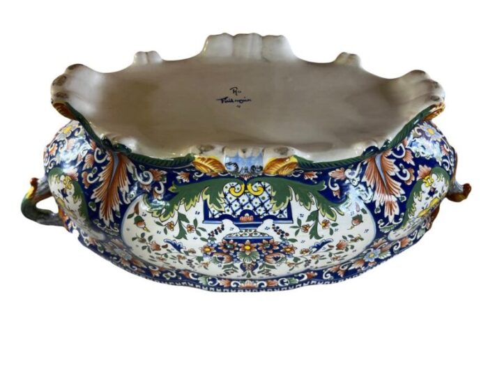 large french planter decor rouen 1900s 8