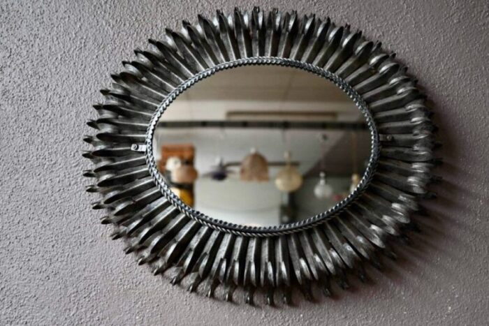 large metal sun mirror 6