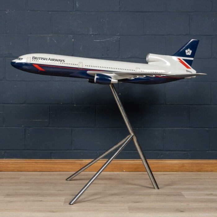 large model tristar jet plane with british airways landor livery england 1990s 4