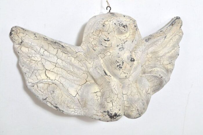 large paper mache angel 1950s 1