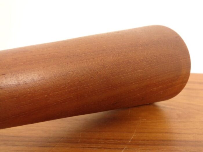 large teak candleholder from anri form italy 1960s 18