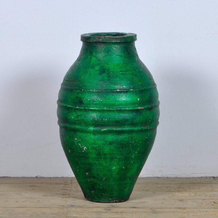 large turkish terracotta olive jar 1975 1