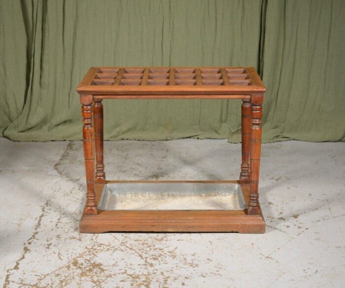 large victorian oak umbrella stand 1870s 1