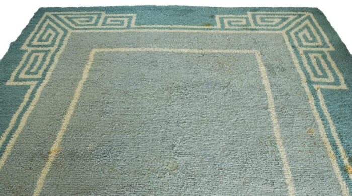 large vintage handwoven rug 1960s 2