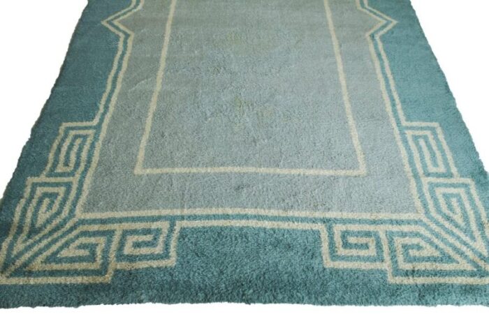 large vintage handwoven rug 1960s 4