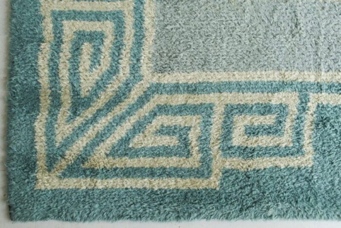 large vintage handwoven rug 1960s 7