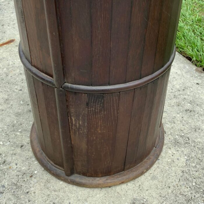 late 1800s barrel chair 0384