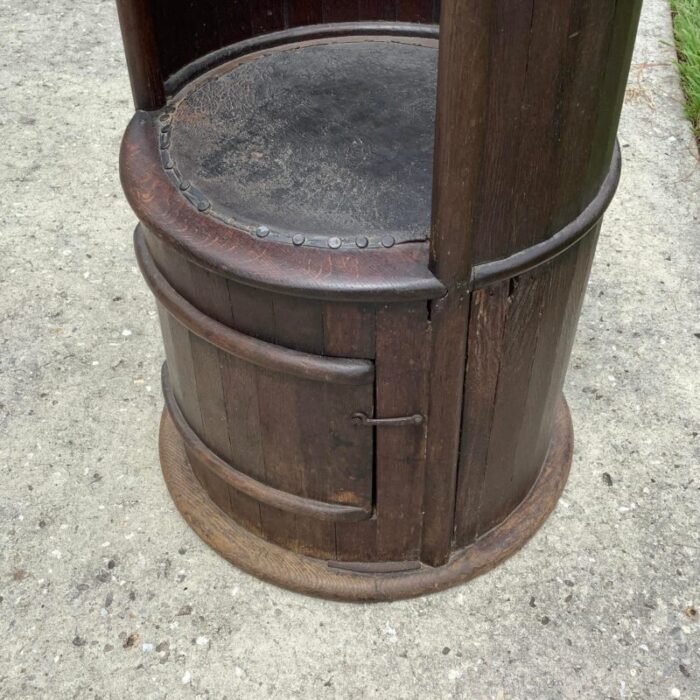 late 1800s barrel chair 2802