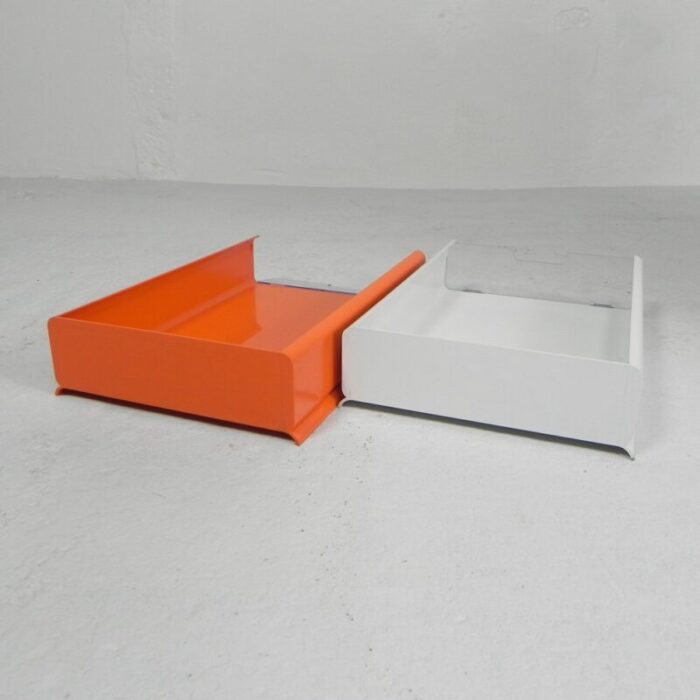 letter trays by giugiaro for lavatelli 1970s set of 12 9