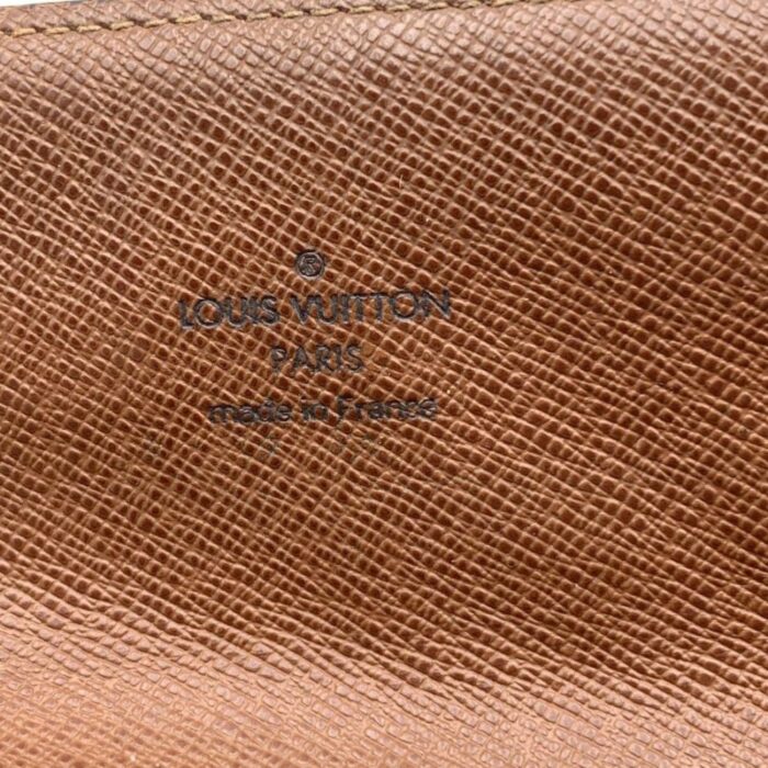 louis vuitton brown monogram canvas accordeon long wallet 1761