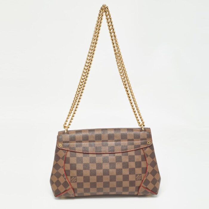 louis vuitton cerise damier ebene canvas caissa bag 6399