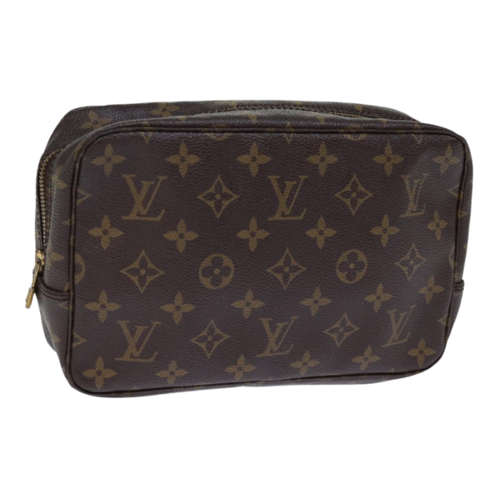 louis vuitton monogram trousse toilette 23 clutch bag m47524 lv auth fm3379 7385