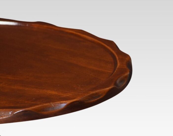 mahogany lazy susan 1890s 2