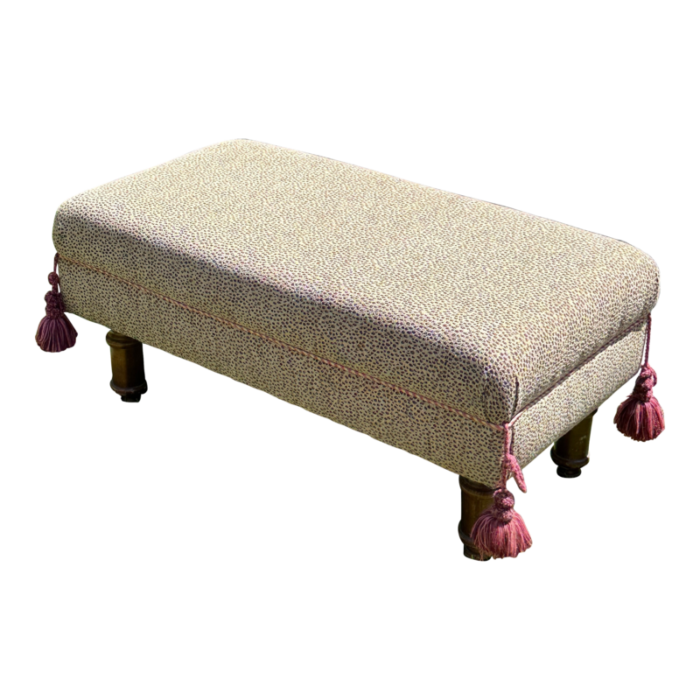 maison ottoman with tassels 2894