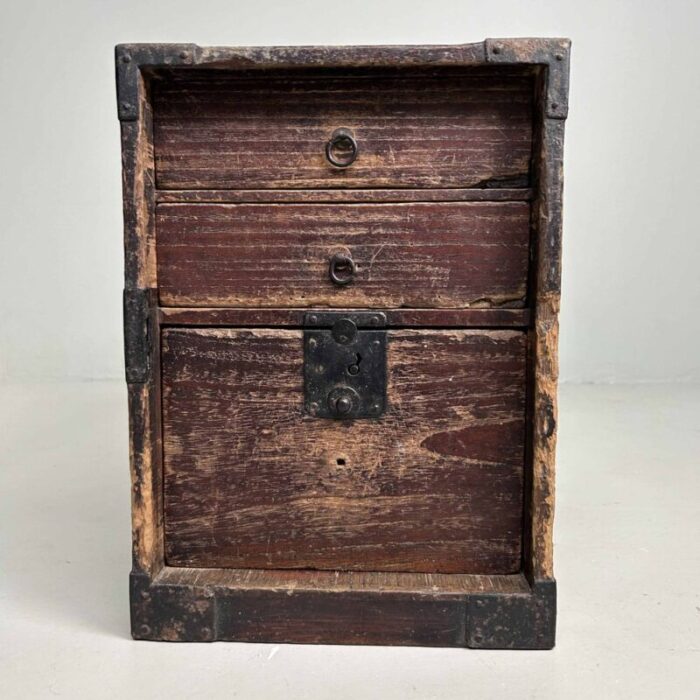 meiji period kake suzuri document cabinet japan 1890s 1