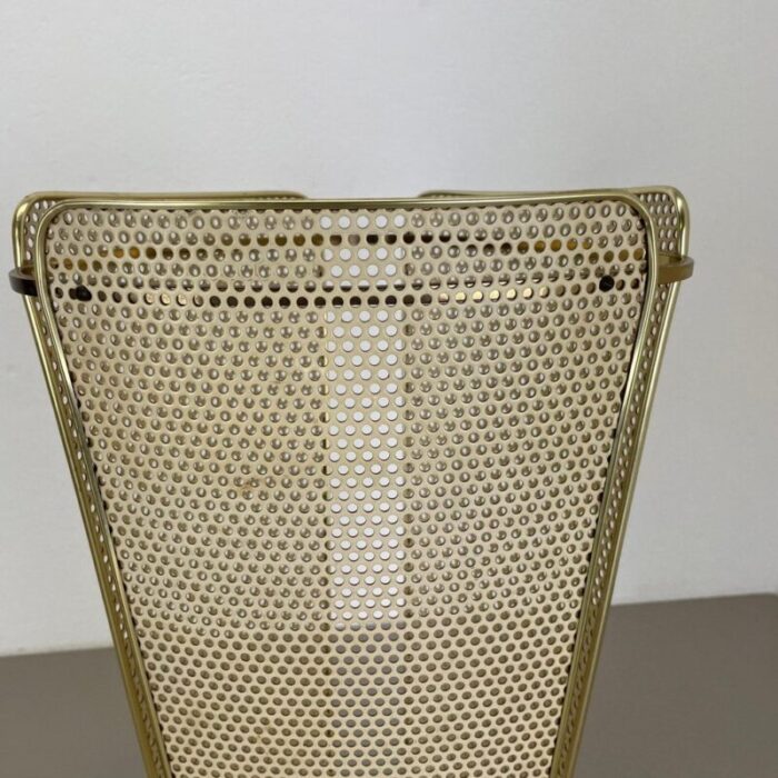 mid century brass hollywood regency umbrella stand in the style of mathieu mategot france 1950s 10