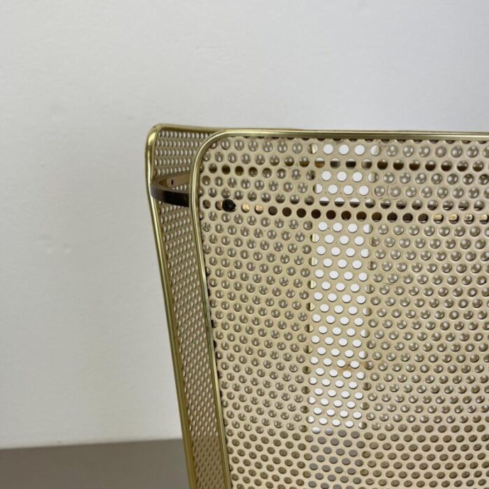 mid century brass hollywood regency umbrella stand in the style of mathieu mategot france 1950s 8