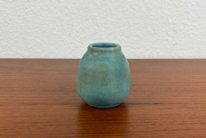 mid century german minimalist studio pottery vase by lu and gerd grove 1964 12