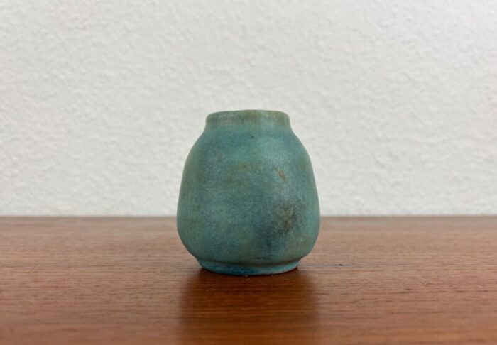 mid century german minimalist studio pottery vase by lu and gerd grove 1964 5