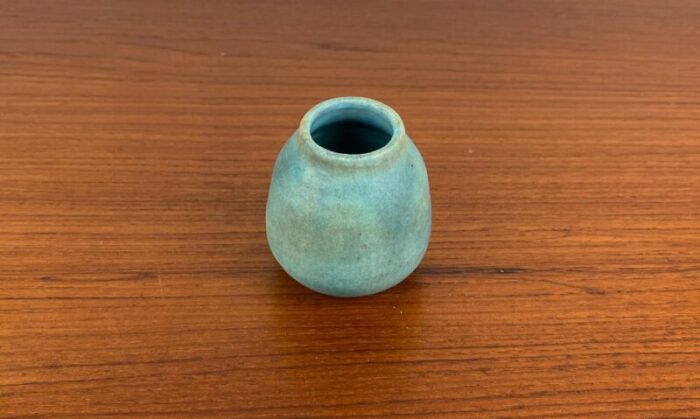 mid century german minimalist studio pottery vase by lu and gerd grove 1964 7