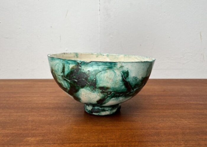 mid century german studio pottery bowl 8