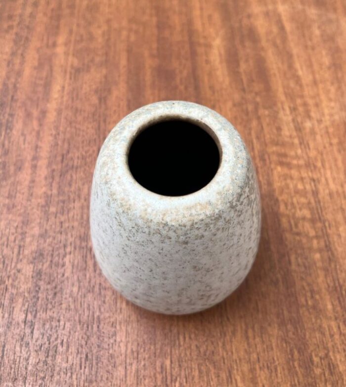 mid century german studio pottery minimalist vase by paul eydner 1960s 11