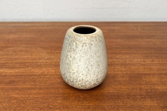 mid century german studio pottery minimalist vase by paul eydner 1960s 2