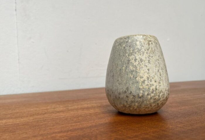 mid century german studio pottery minimalist vase by paul eydner 1960s 9