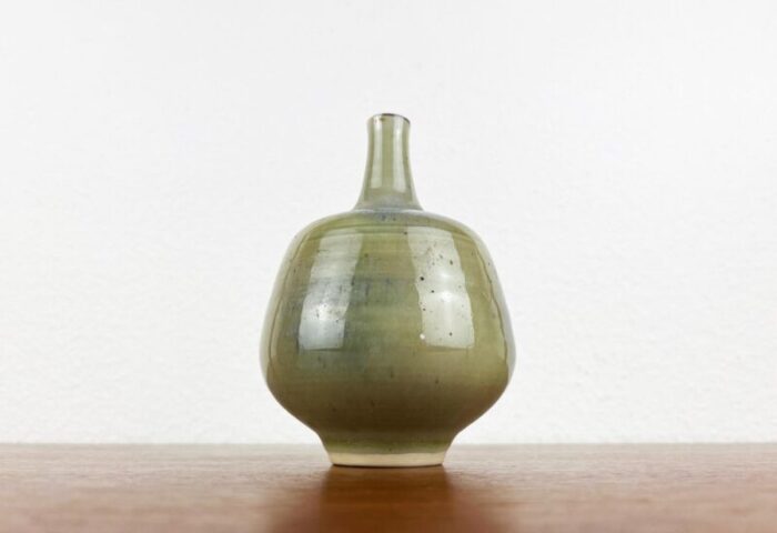 mid century german studio pottery vase by go rge hohlt for werkstatt hohlt katzbach 1960s 14