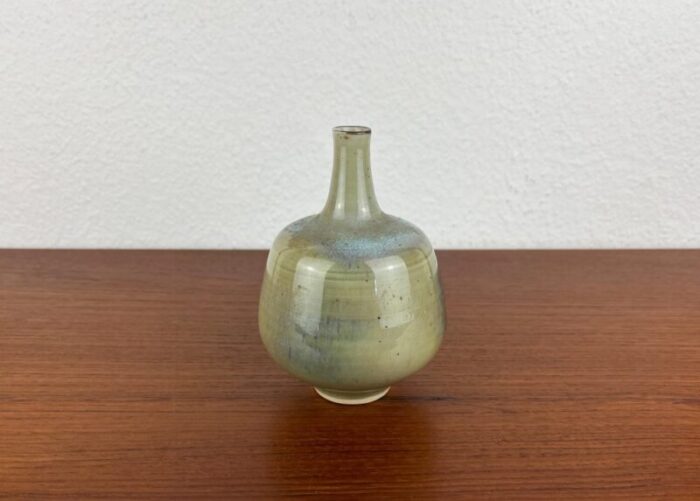 mid century german studio pottery vase by go rge hohlt for werkstatt hohlt katzbach 1960s 7