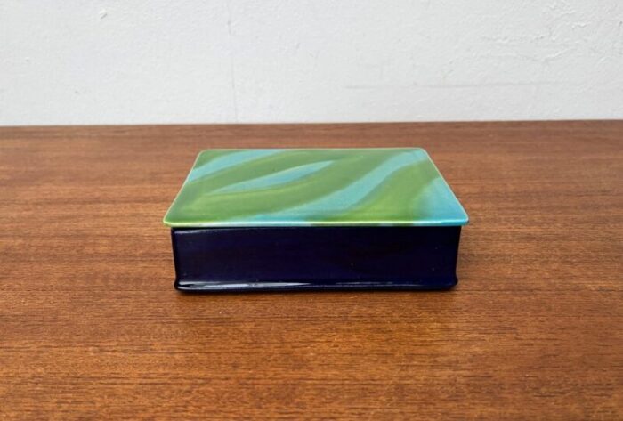 mid century german tosca sorena 4711 collectors ceramic box with lid 1960s 1