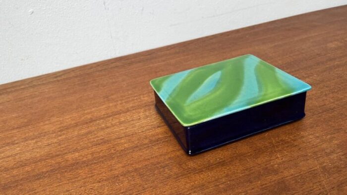 mid century german tosca sorena 4711 collectors ceramic box with lid 1960s 2