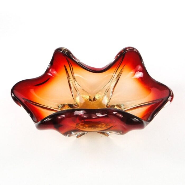 mid century italian murano glass bowl 1950s 14