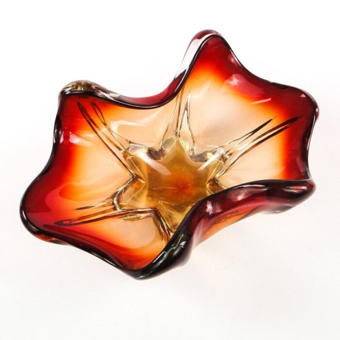 mid century italian murano glass bowl 1950s 2