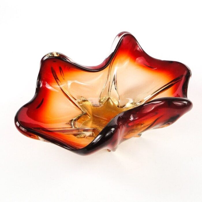 mid century italian murano glass bowl 1950s 3