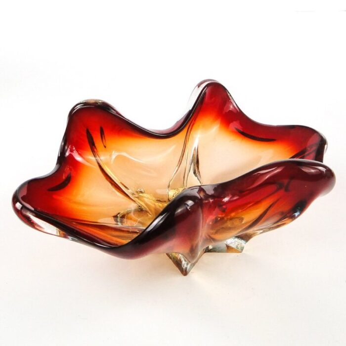 mid century italian murano glass bowl 1950s 4