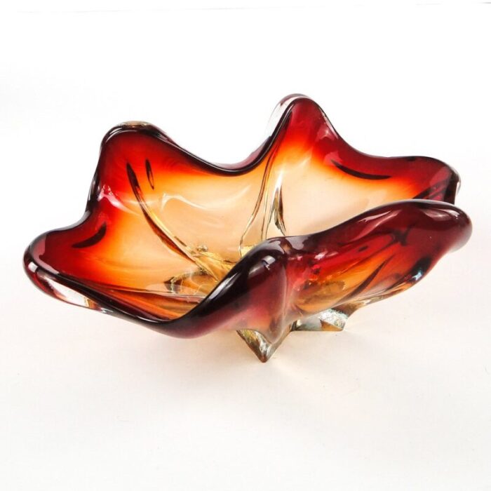 mid century italian murano glass bowl 1950s 5